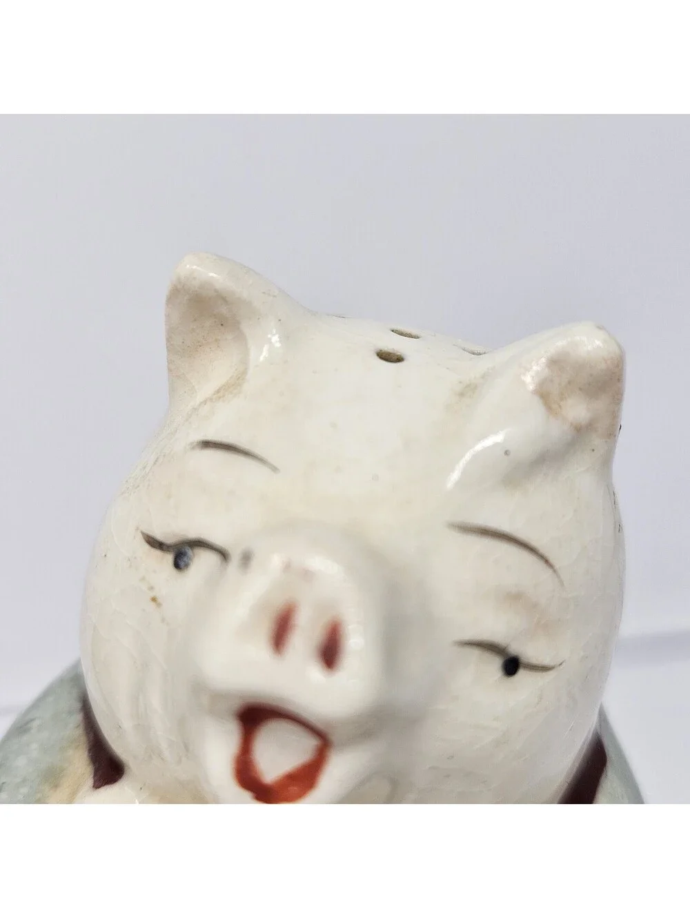 Vintage Anthropomorphic Musical Pigs Salt & Pepper Shakers Made In Japan